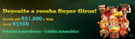 Métodos de pagamento aceitos na 9z
